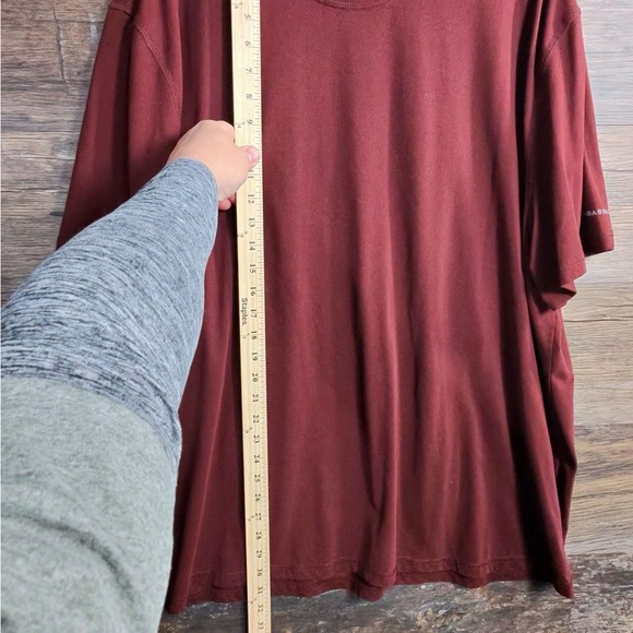 G.H. Bass & Co. Rich Burgundy Short Sleeve Tee - Picture 6 of 7